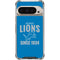NFL Detroit Lions Helmet Pixel 9/9 Pro Clear Case